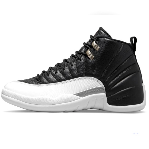 Jordan 12 Retro "White/Black - Picture 1 of 8